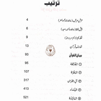 بیان القرآن - ڈاکٹر اسرار