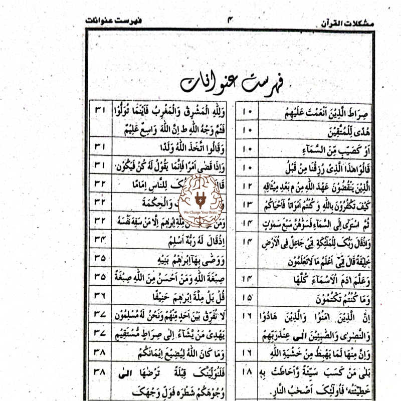 مشکلات القرآن (عربی)