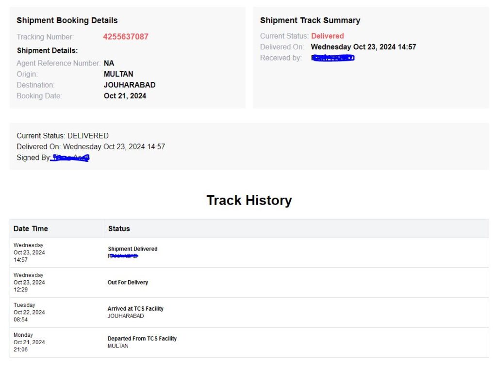 KitabFarosh Online Bookstore Successfull deliveries in Pakistan with TCS Report
