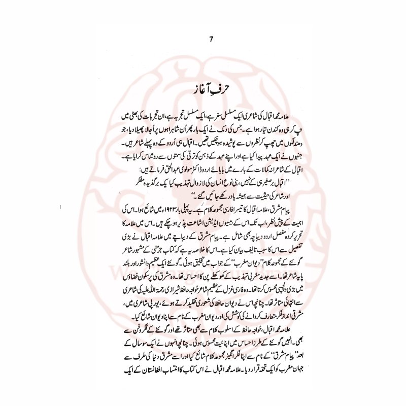تفہیمات پیام مشرق – علامہ اقبال کی شاعری کی تشریح اور تفصیل از حمیرا جمیل