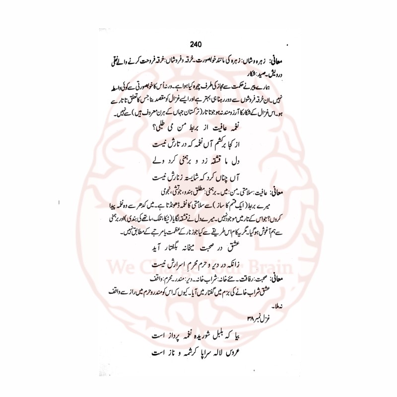 تفہیمات پیام مشرق – علامہ اقبال کی شاعری کی تشریح اور تفصیل از حمیرا جمیل