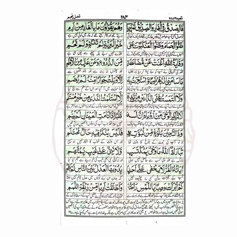 دلائل الخیرات مع قصیدہ بردہ شریف - Image 7