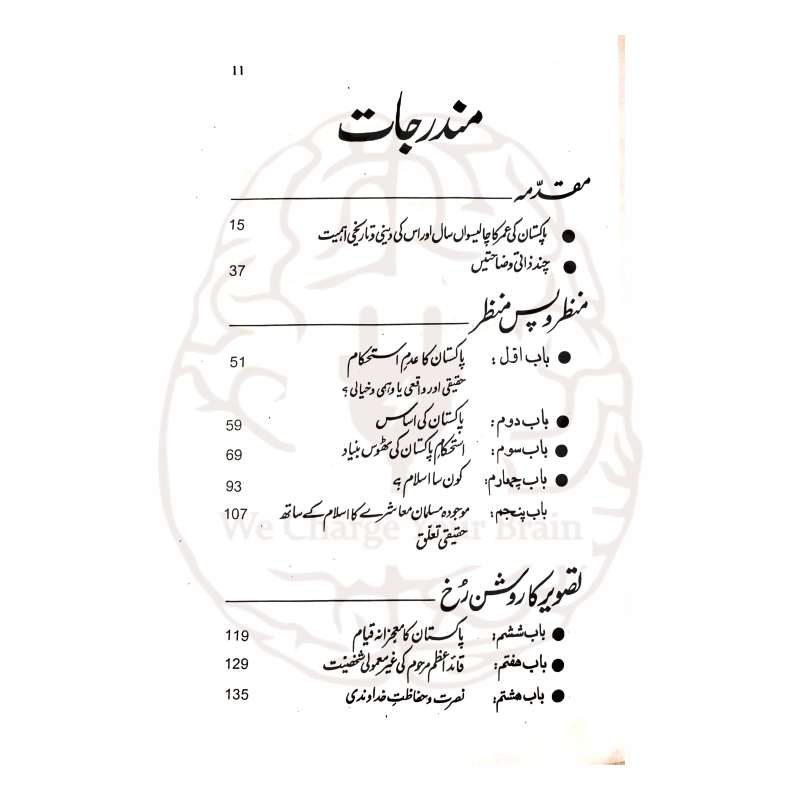 استحکام پاکستان ڈاکٹر اسرار احمد کی فکری کتاب ہے جو پاکستان کی دینی حیثیت، تاریخی اہمیت اور استحکام کے عوامل کو واضح کرتی ہے۔