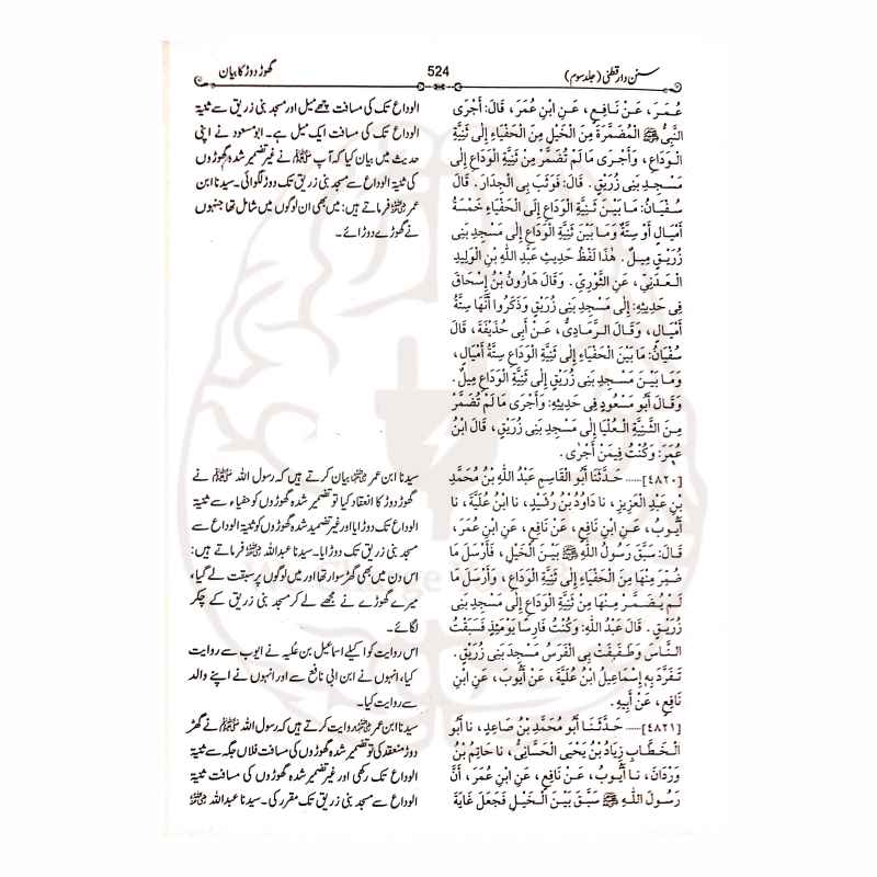 سنن دارقطنی اردو ترجمہ—امام دارقطنیؒ کی مشہور حدیثی کتاب جدید تخریج (شعیب الارنووط) اور آسان فہم اردو ترجمے (فیض اللہ ناصر) کے ساتھ مکمل تحقیق شدہ ایڈیشن۔