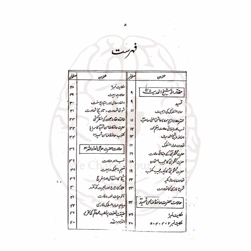 امداد السلوک اردو ترجمہ مولانا رشید احمد گنگوہی